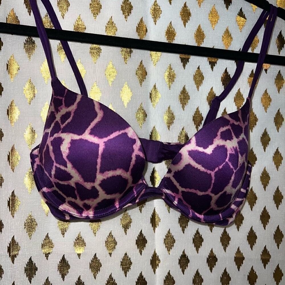Victoria’s Secret very sexy push-up purple giraffe 32C